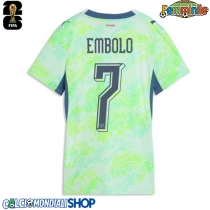 Maglie da calcio Svizzera Breel Embolo #7 Seconda Maglia Femminile Mondiali 2026  Manica Corta